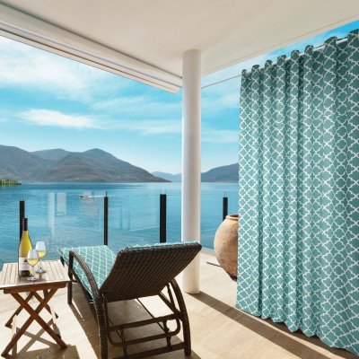 Штора на люверсах, "Morocco" 276х270 синий Штора на люверсах, "Morocco" 276х270 синий