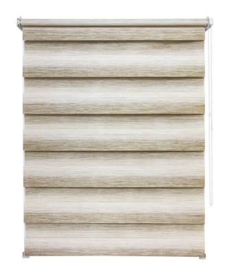 Рулонные шторы день ночь УЮТ Рафаэло цвет темно-бежевый Рулонные шторы день ночь УЮТ Рафаэло цвет темно-бежевый