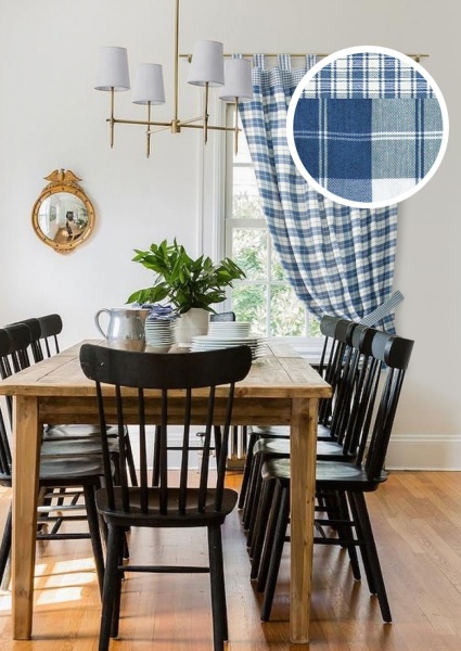 Штора на петлях "Cottage A" 140х191 Штора на петлях "Cottage A" 140х191