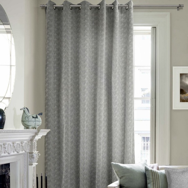 Штора на люверсах 200х260 см Мартина цвет черно-белый Штора на люверсах 200х260 см Мартина цвет черно-белый