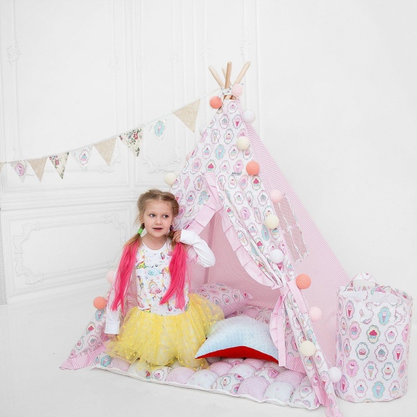 Вигвам для детей 'Капкейк' Вигвам для детей 'Капкейк'