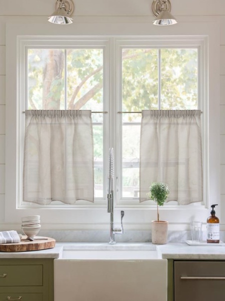 Карниз-кафе, Латунь 40-60 см Карниз-кафе, Латунь 40-60 см