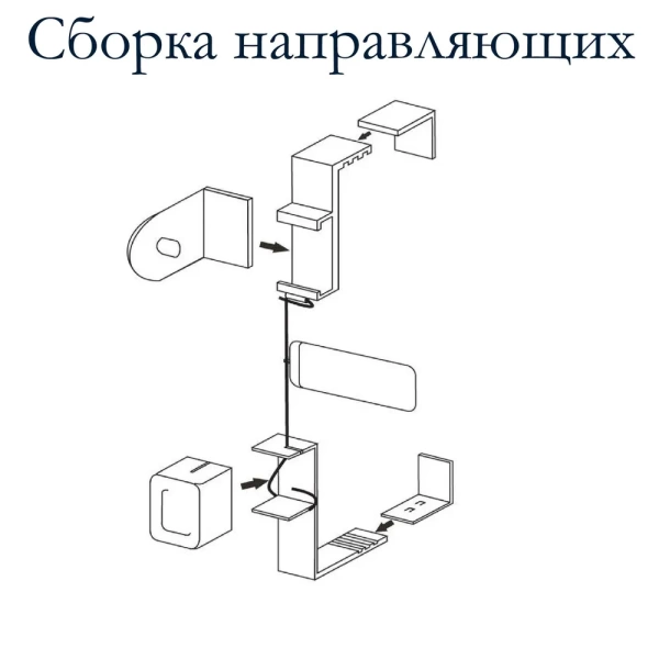 Направляющие для рулонных штор (леска) Направляющие для рулонных штор (леска)