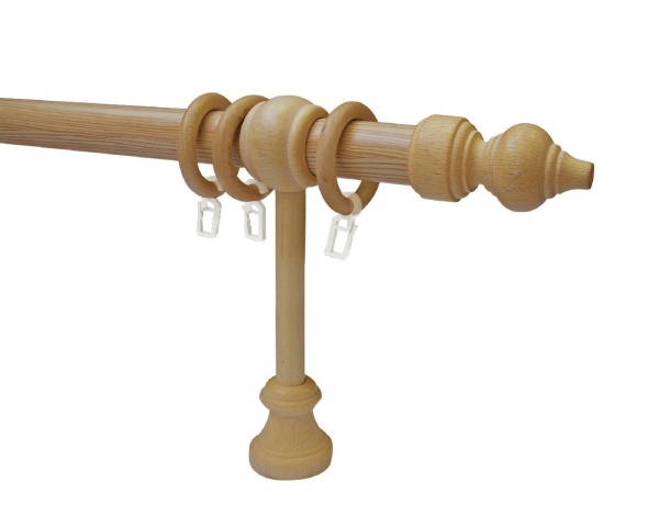 Карниз Комби однорядный (МЕТАЛЛ/ДЕРЕВО) сосна Карниз Комби однорядный (МЕТАЛЛ/ДЕРЕВО) сосна