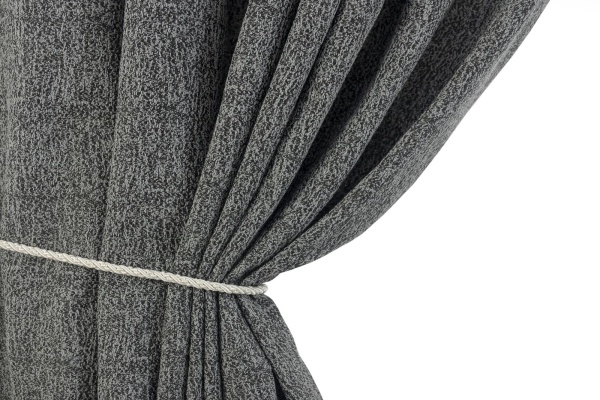 Штора на люверсах 200х260 см Ливит цвет темно-серый Штора на люверсах 200х260 см Ливит цвет темно-серый