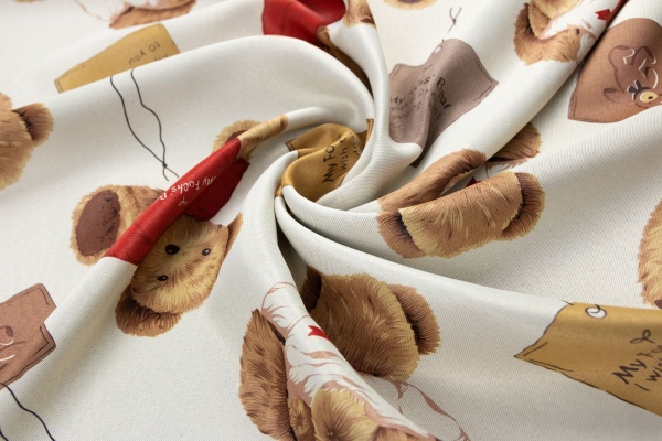 Штора на тесьме Dimaut "Мишутка", 200х285 см Штора на тесьме Dimaut "Мишутка", 200х285 см