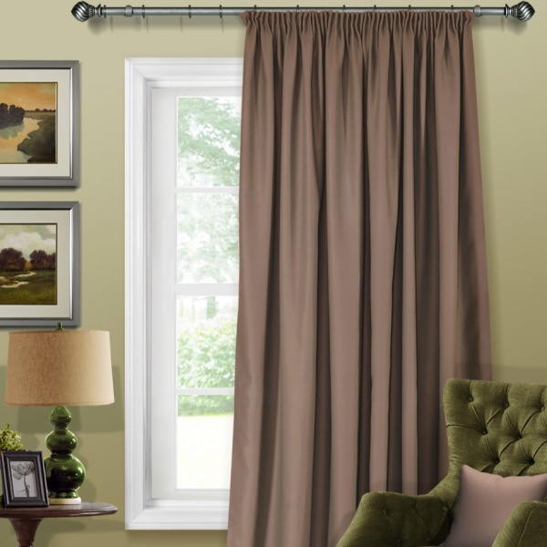Штора на тесьме блэкаут 200х300 см Blackout-S цвет бежево-коричневый Штора на тесьме блэкаут 200х300 см Blackout-S цвет бежево-коричневый