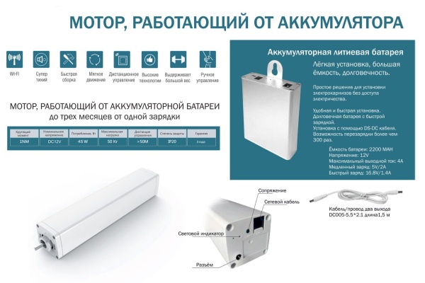 Электрокарниз БЕСПРОВОДНОЙ, 3.12 м Электрокарниз БЕСПРОВОДНОЙ, 3.12 м
