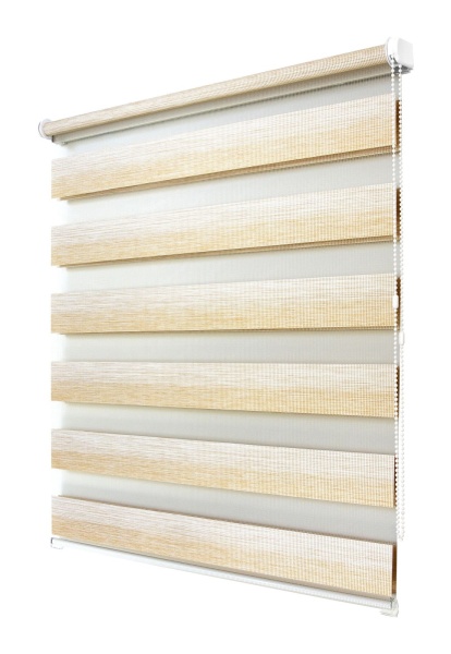 Рулонные шторы день ночь УЮТ Рафаэло цвет песочный Рулонные шторы день ночь УЮТ Рафаэло цвет песочный