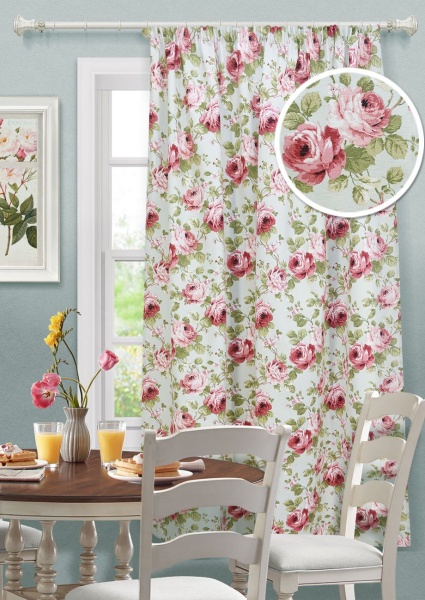 Штора на тесьме "Isadora - K" 136х175 мультиколор Штора на тесьме "Isadora - K" 136х175 мультиколор