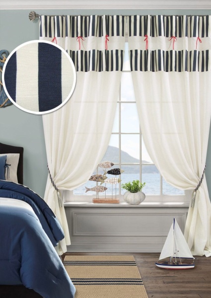 Комплект штор для детской Caravella-S/полоска 292х280 Комплект штор для детской Caravella-S/полоска 292х280