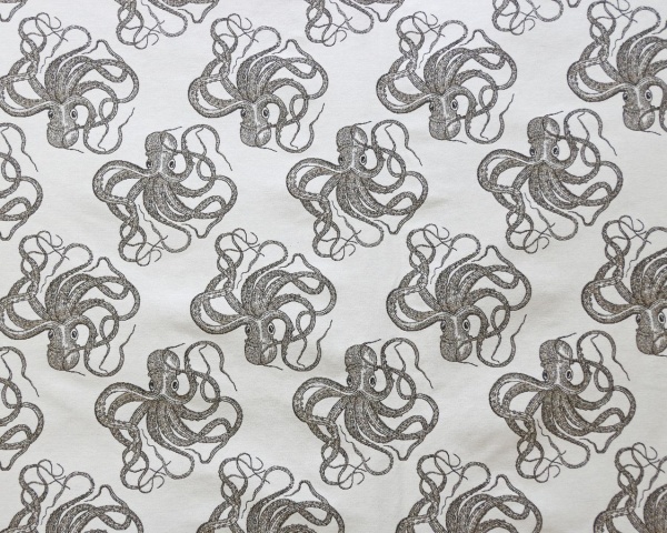 Подушка на стул с завязками 40x40 см Octopus с принтом Подушка на стул с завязками 40x40 см Octopus с принтом