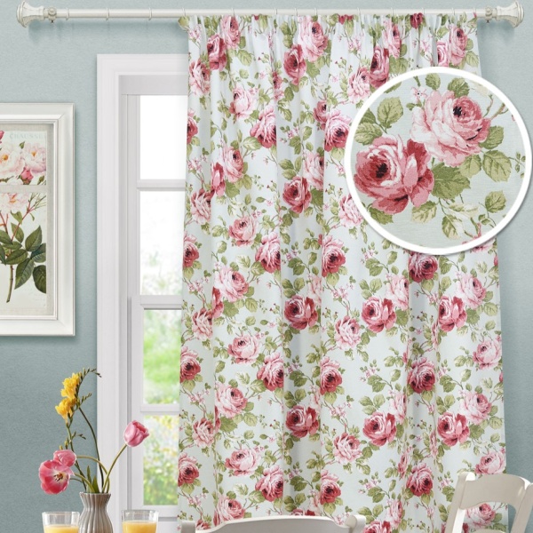 Штора на тесьме "Isadora - K" 136х175 мультиколор Штора на тесьме "Isadora - K" 136х175 мультиколор