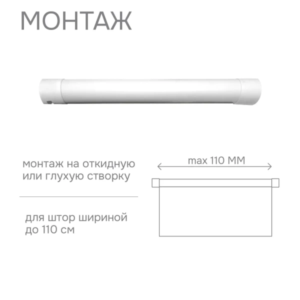 Декоративный короб для рулонной шторы (1 шт) Декоративный короб для рулонной шторы (1 шт)