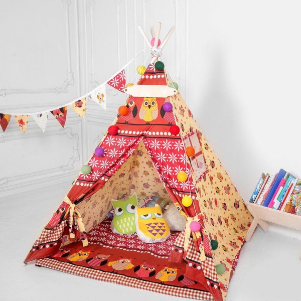 Вигвам для детей 'Совы' Вигвам для детей 'Совы'
