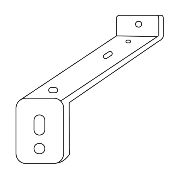 Кронштейн настенный, однорядный Кронштейн настенный, однорядный
