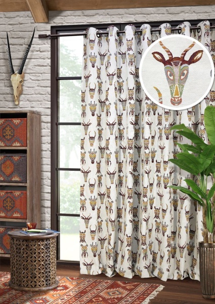 Портьера на люверсах "Keita - LU" 276х270 Портьера на люверсах "Keita - LU" 276х270