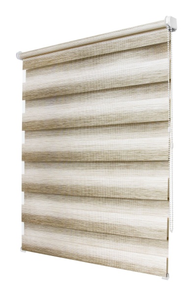 Рулонные шторы день ночь УЮТ Рафаэло цвет темно-бежевый Рулонные шторы день ночь УЮТ Рафаэло цвет темно-бежевый