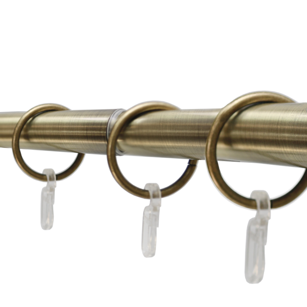 Карниз телескопический однорядный, металл, Кружево, Золото антик, 160-320см Карниз телескопический однорядный, металл, Кружево, Золото антик, 160-320см