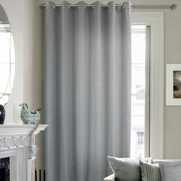 Штора на люверсах 200х260 см Мартина цвет серо-белый Штора на люверсах 200х260 см Мартина цвет серо-белый