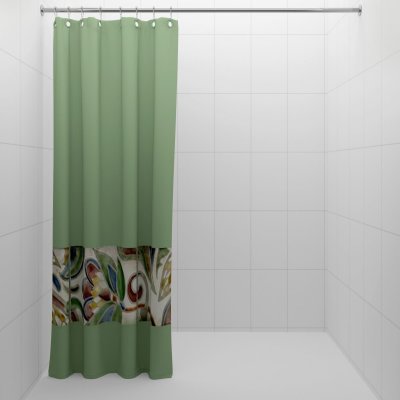 Карниз для ванной 180см (Штанга 20мм) Прямой, Усиленный Люкс Карниз для ванной 180см (Штанга 20мм) Прямой, Усиленный Люкс