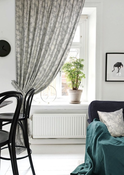 Штора на тесьме 200х270 см Astrid с подхватом Штора на тесьме 200х270 см Astrid с подхватом