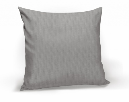 Подушка декоративная на молнии 40х40 см Hosta цвет серый Подушка декоративная на молнии 40х40 см Hosta цвет серый