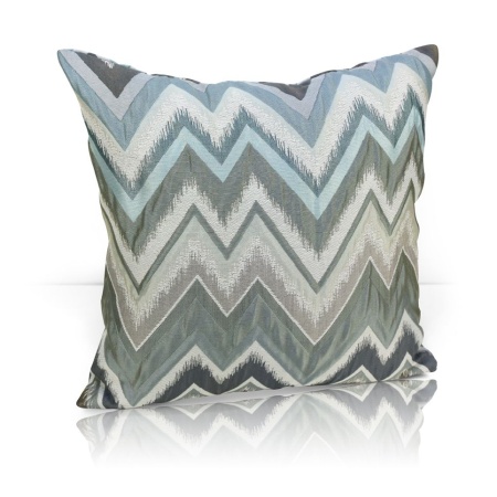 Подушка декоративная на молнии 40х40 см Groza цвет синий Подушка декоративная на молнии 40х40 см Groza цвет синий