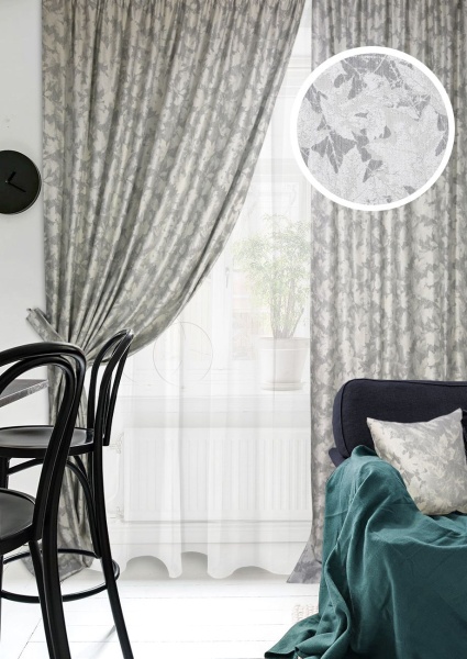 Комплект штор "Astrid" 2 шт 200х270, тюль 450х270 Комплект штор "Astrid" 2 шт 200х270, тюль 450х270