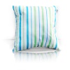 Подушка декоративная на молнии 40х40 см Sky Rain полоски Подушка декоративная на молнии 40х40 см Sky Rain полоски