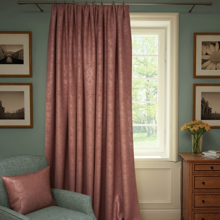 Портьера Plain Lux-S 200х280 см розовый Портьера Plain Lux-S 200х280 см розовый