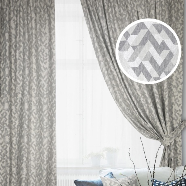 Комплект штор "Ivar" 2 шт 200х270, тюль 450х270 Комплект штор "Ivar" 2 шт 200х270, тюль 450х270