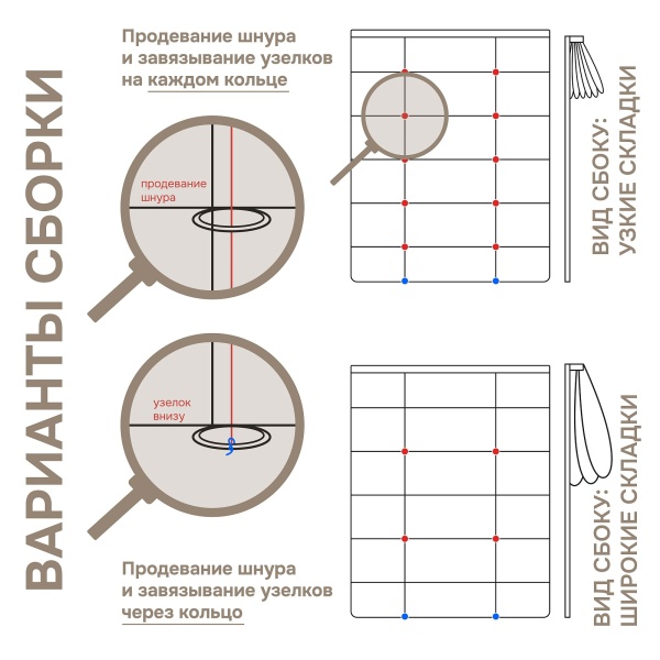 Римская штора Шанталь, цвет серый Римская штора Шанталь, цвет серый
