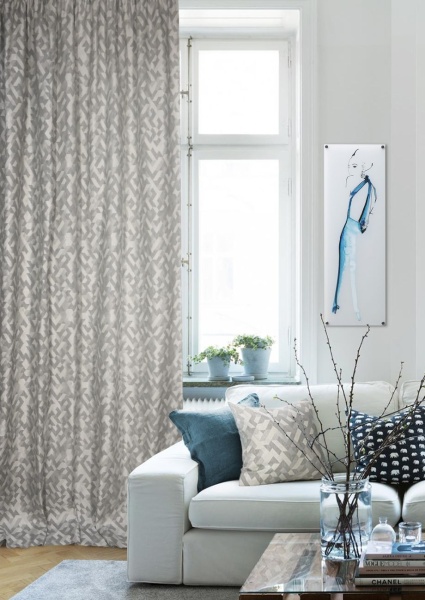 Штора на тесьме 200х270 см Ivar с подхватом Штора на тесьме 200х270 см Ivar с подхватом