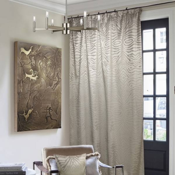 Штора на тесьме 136х270 см Dora с подхватом Штора на тесьме 136х270 см Dora с подхватом