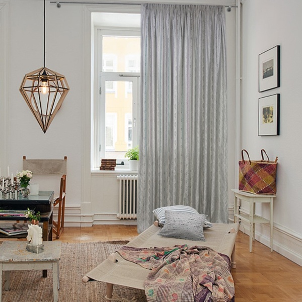 Штора на тесьме "Rosemary" 200х270 серый Штора на тесьме "Rosemary" 200х270 серый