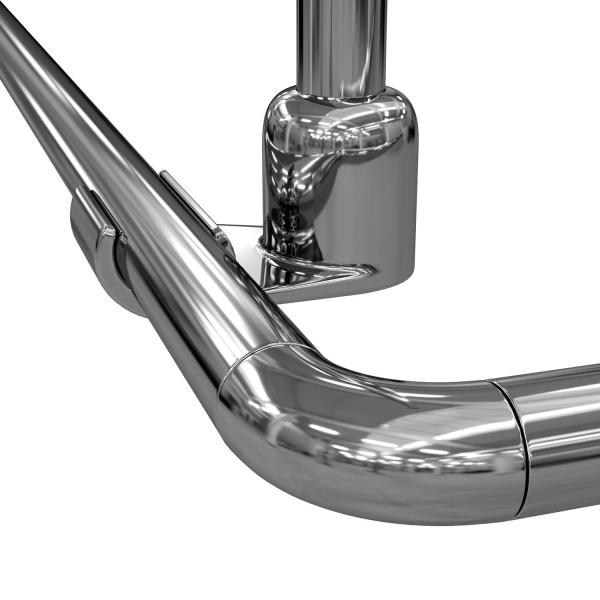 Карниз для ванной Wasserkraft Dinkel SC-469090 Карниз для ванной Wasserkraft Dinkel SC-469090