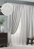 Комплект штор на тесьме "Rebecca" 2 шторы 200х270, тюль 450х270 Комплект штор на тесьме "Rebecca" 2 шторы 200х270, тюль 450х270