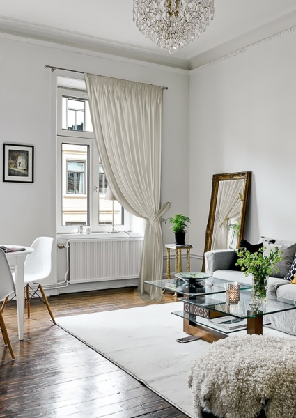 Портьера на тесьме "Lindor-SH" 200х280 светло-серый Портьера на тесьме "Lindor-SH" 200х280 светло-серый