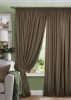 Комплект штор на тесьме "Pudra" 200х270 серо-коричневый Комплект штор на тесьме "Pudra" 200х270 серо-коричневый