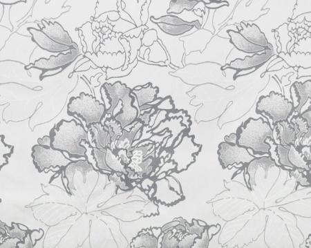 Штора на тесьме 276х270 см Rapsodia с подхватом цвет серый Штора на тесьме 276х270 см Rapsodia с подхватом цвет серый