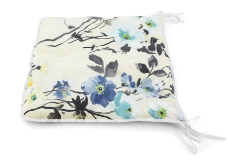 Сидушка на стул с завязками 40x40 Naturel цвет бледно-зеленый Сидушка на стул с завязками 40x40 Naturel цвет бледно-зеленый