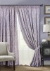 Комплект штор на тесьме "Stone" 2 шторы 200x270, тюль 450х270 фиолетовый Комплект штор на тесьме "Stone" 2 шторы 200x270, тюль 450х270 фиолетовый